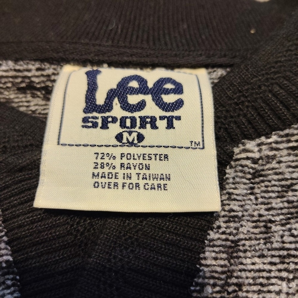 Vintage Lee Sport Chicago Bulls Pullover Graphic Sweater Mens Size M Embroidered - Picture 4 of 9